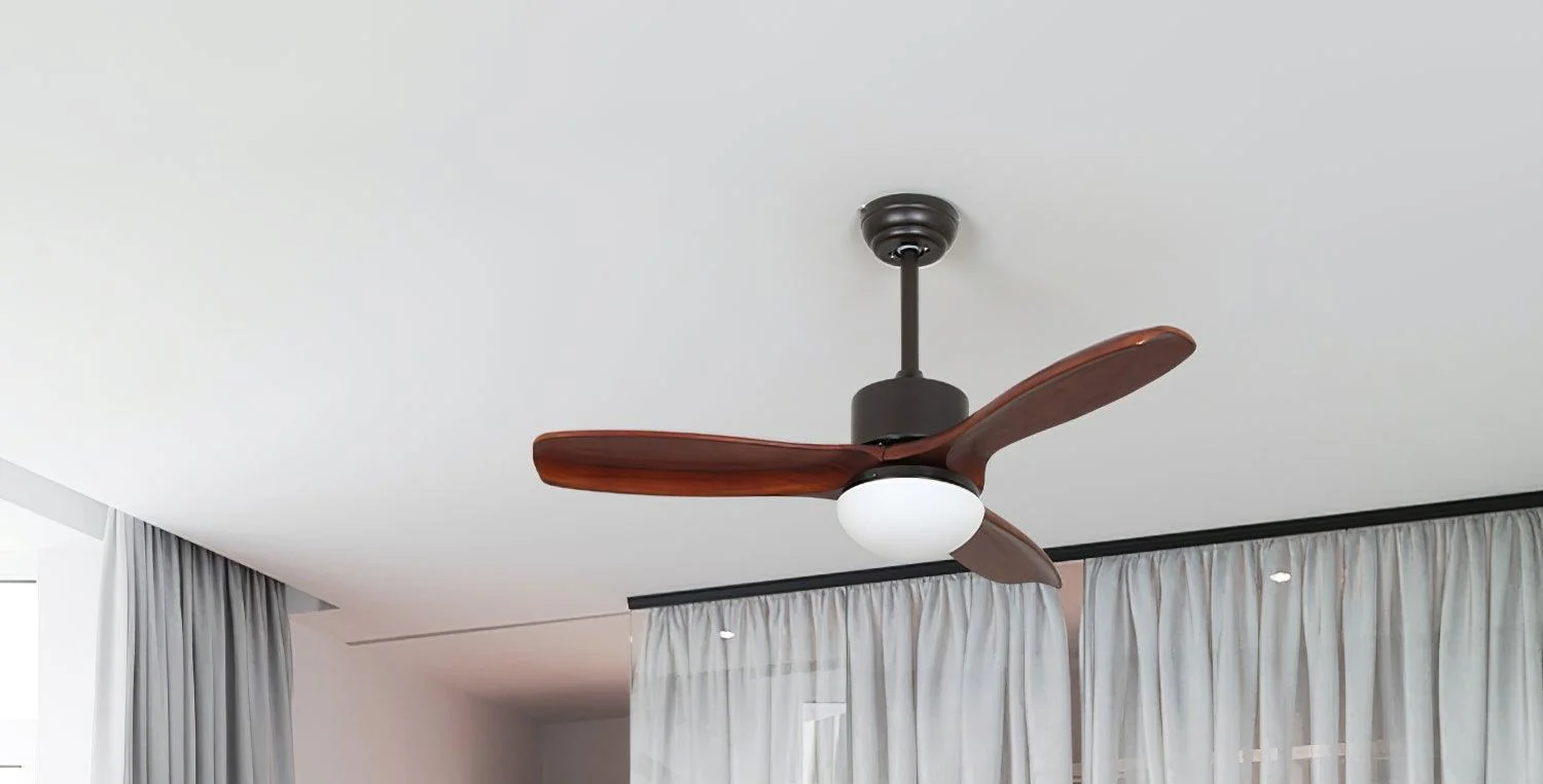 What's involved in installing a ceiling fan with light