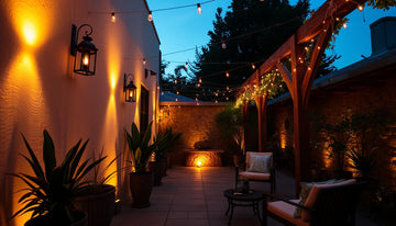 Patio Outdoor Wall Lighting Ideas: Illuminate Your Space