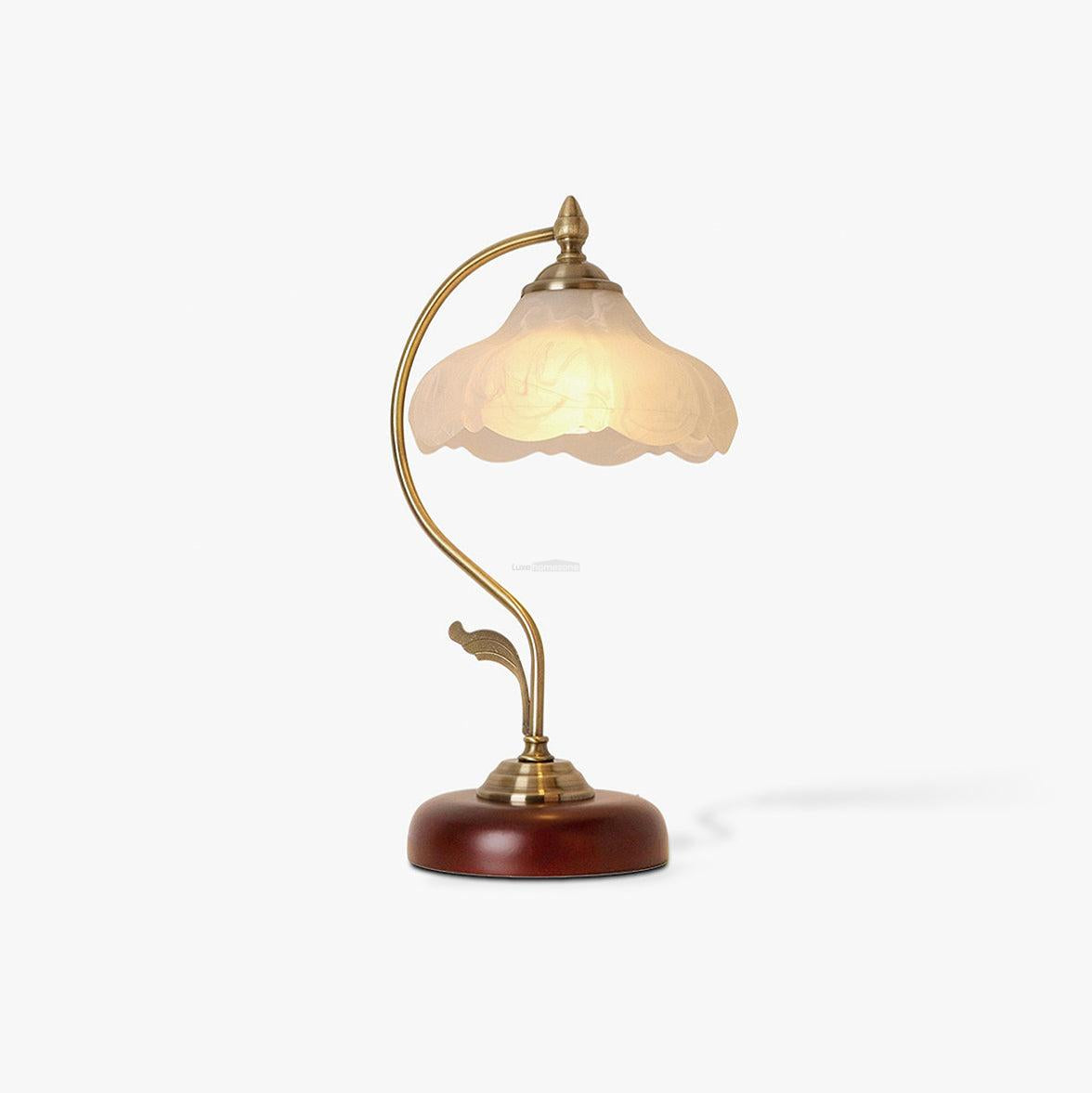 Brown Dome Table Lamp ∅ 47.2″