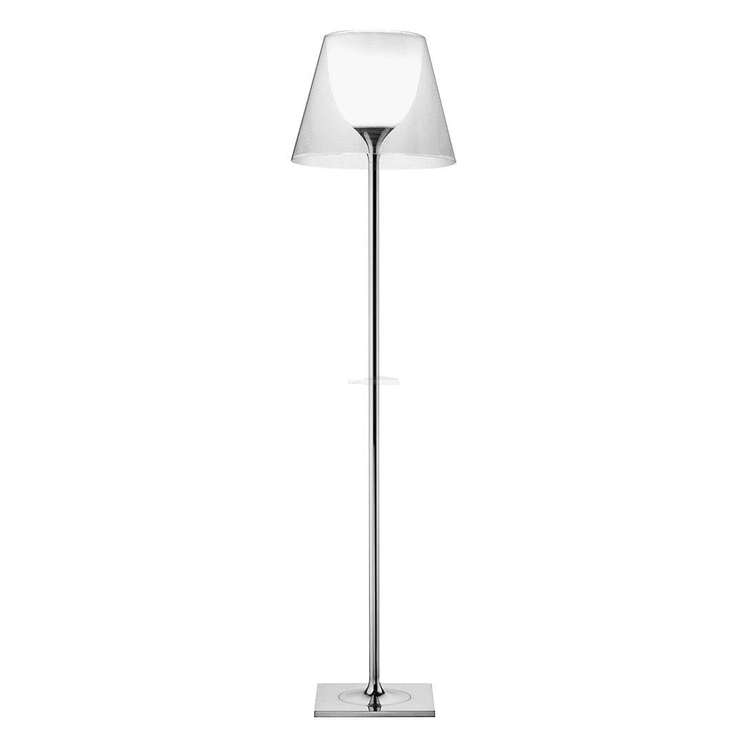Chrome Prism Floor Lamp ∅ 15.7″