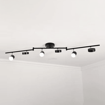 Lampada da soffitto con luce a binario