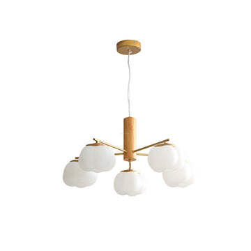 Cotton Balls Round/Linear Chandelier