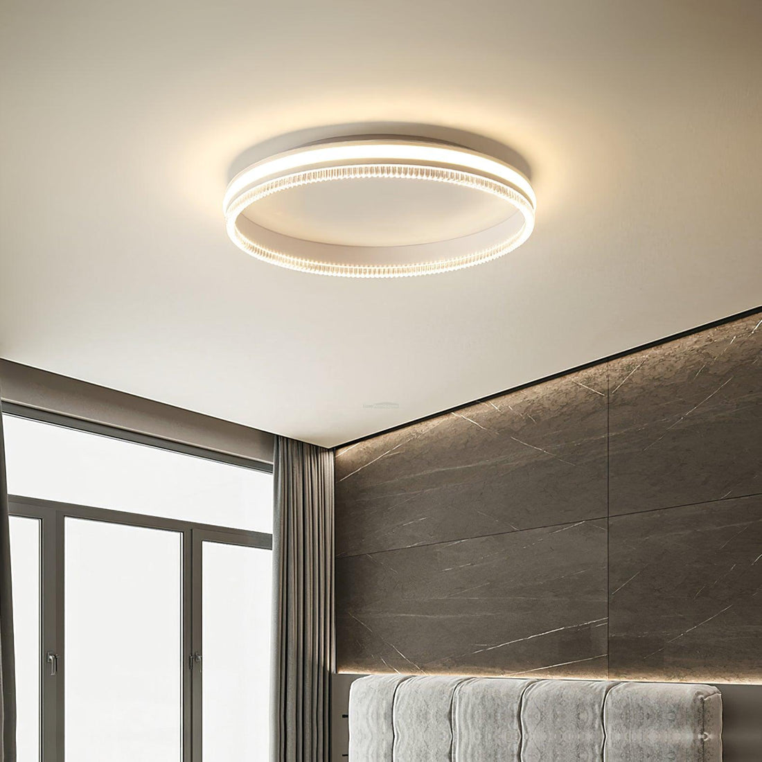 Simple Acrylic Ring Ceiling Light ∅ 19.7″