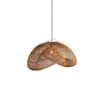 Rattan Wave Pendant