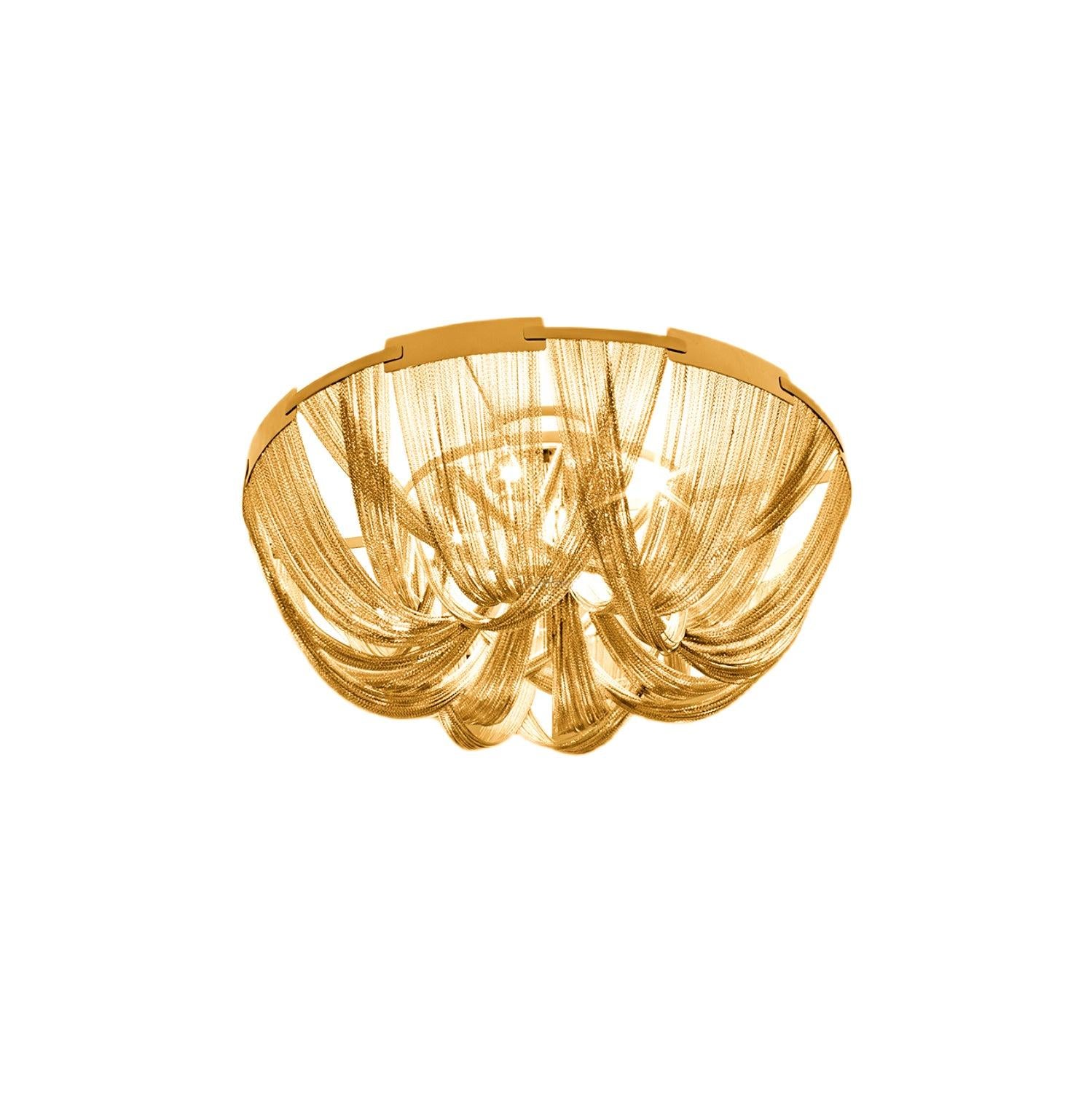 Tassel Aluminum Chain Ceiling Light ∅ 15.7″