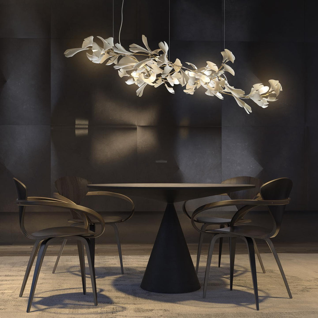 Gingko Chandelier Style A