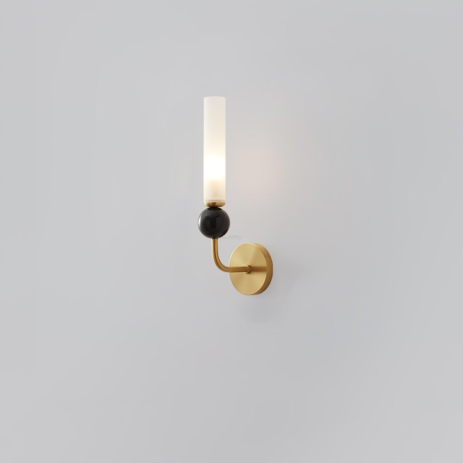 Marble Vertical Wall Sconce Alabaster