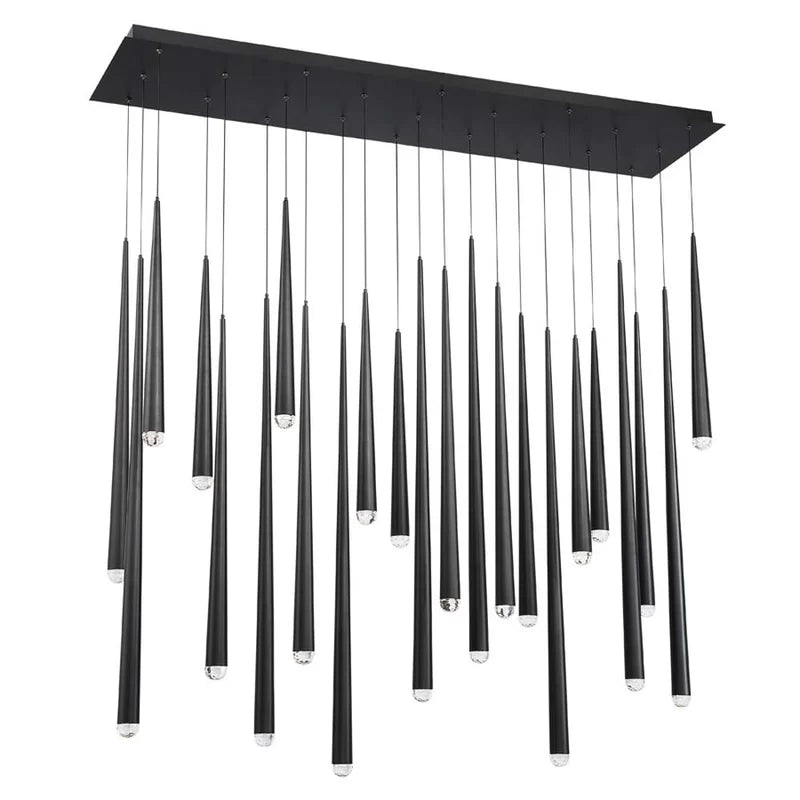 Anthropology Rectangle Tubular Pendant Light