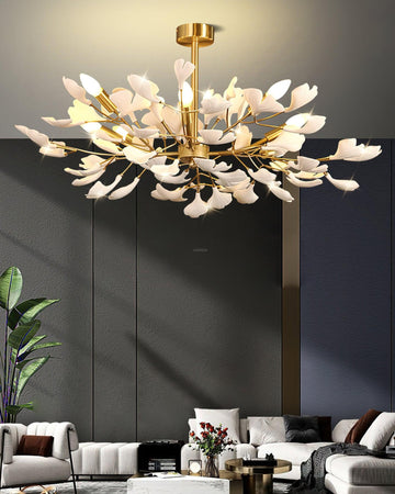 Gingko Chandelier Style J