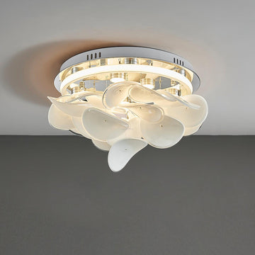 French Radici Petal Ceiling Lamp ∅ 15.7″~∅ 31.5″