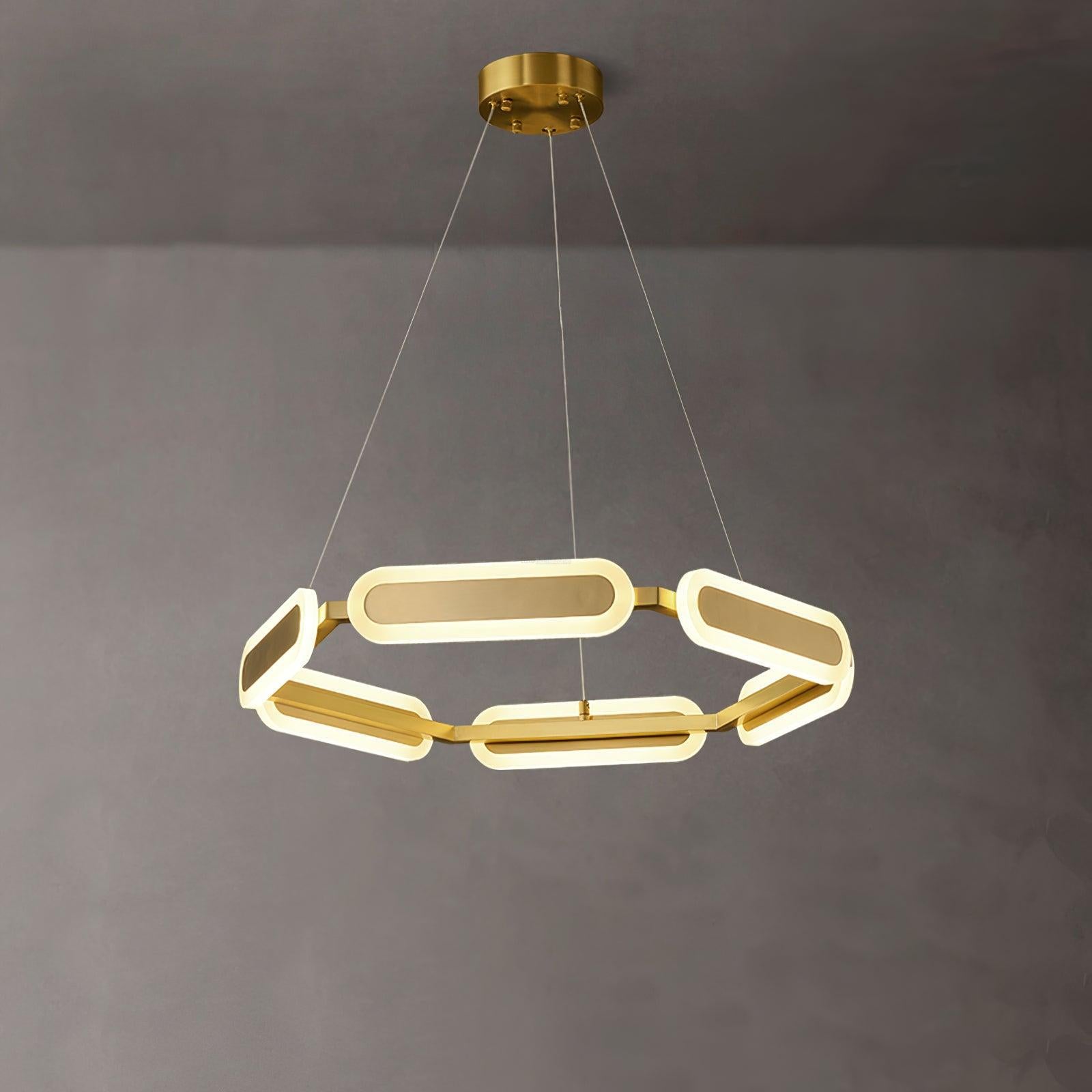 Swirl Chandelier ∅ 27.7″