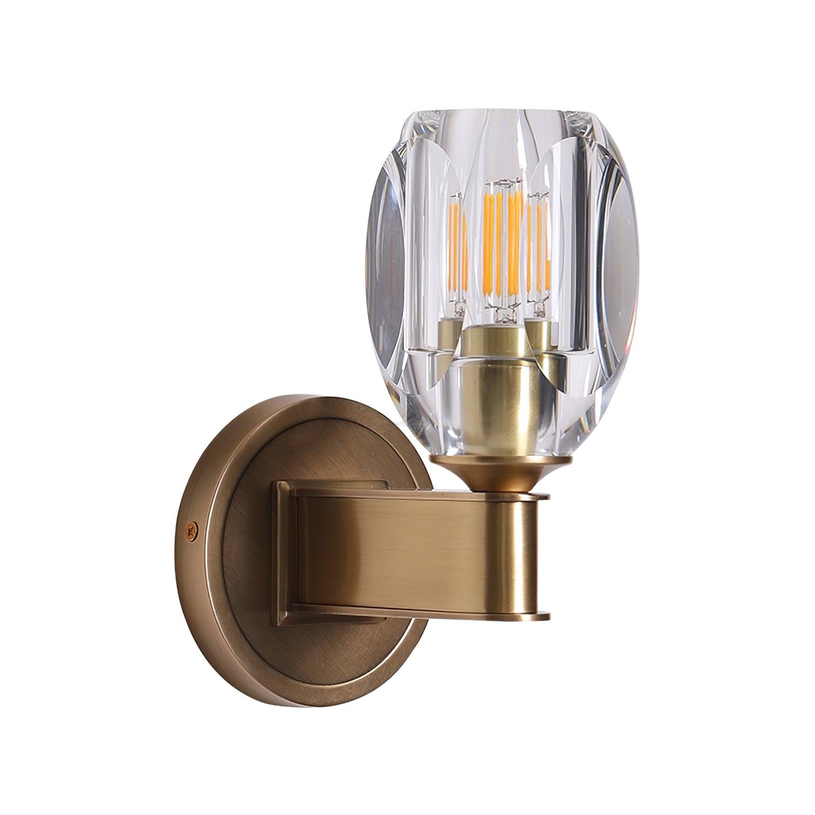 Diamond Crystal Wall Sconce