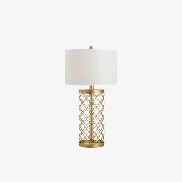 Openwork Metal Table Lamp ∅ 13.4″∅ 15″