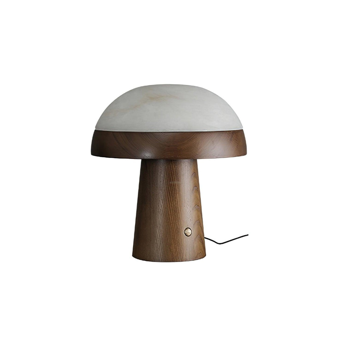 Mushroom Cloud Table Lamp  ∅ 12.6″ Alabaster