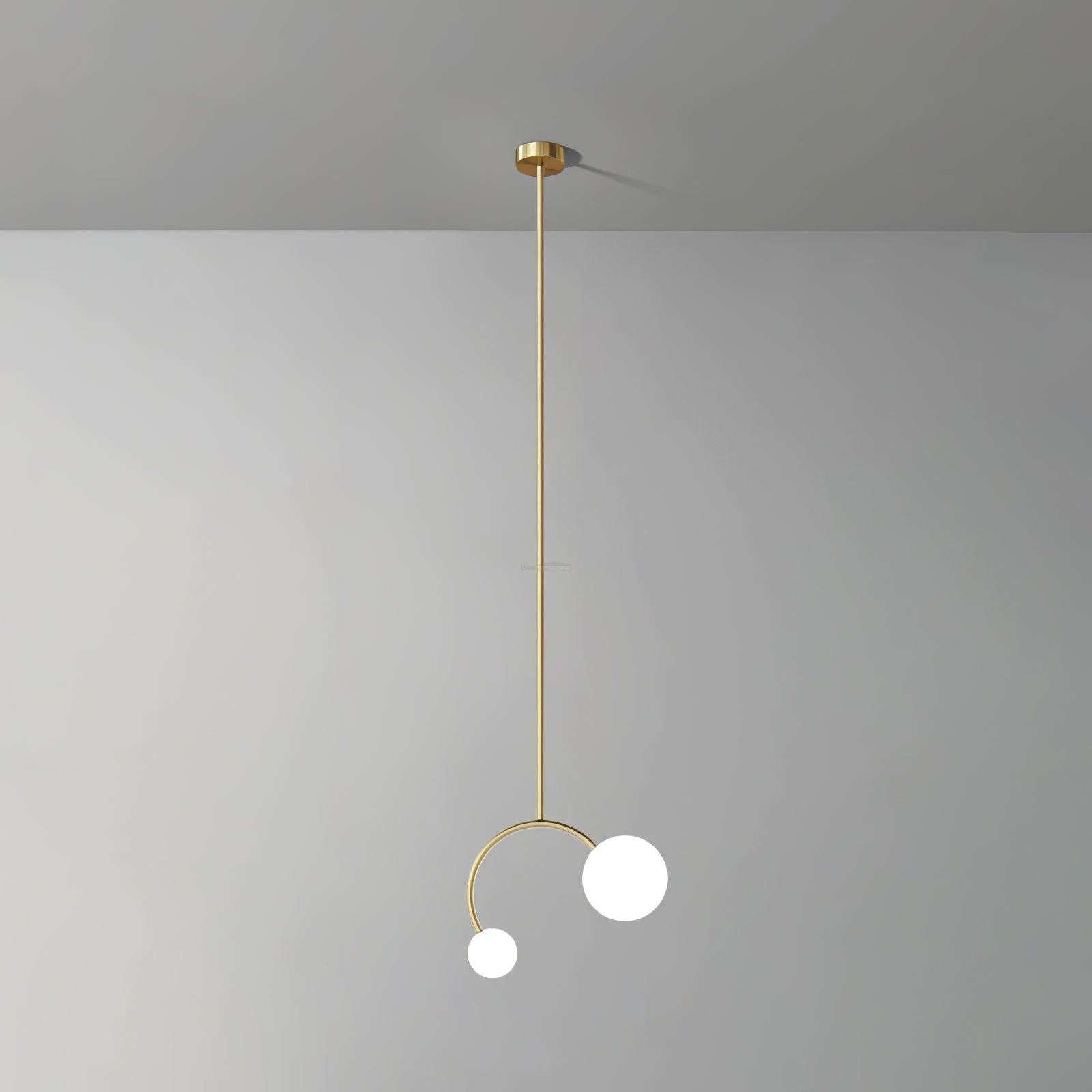 Balance Glass Pendant Lamp ∅ 13.4″