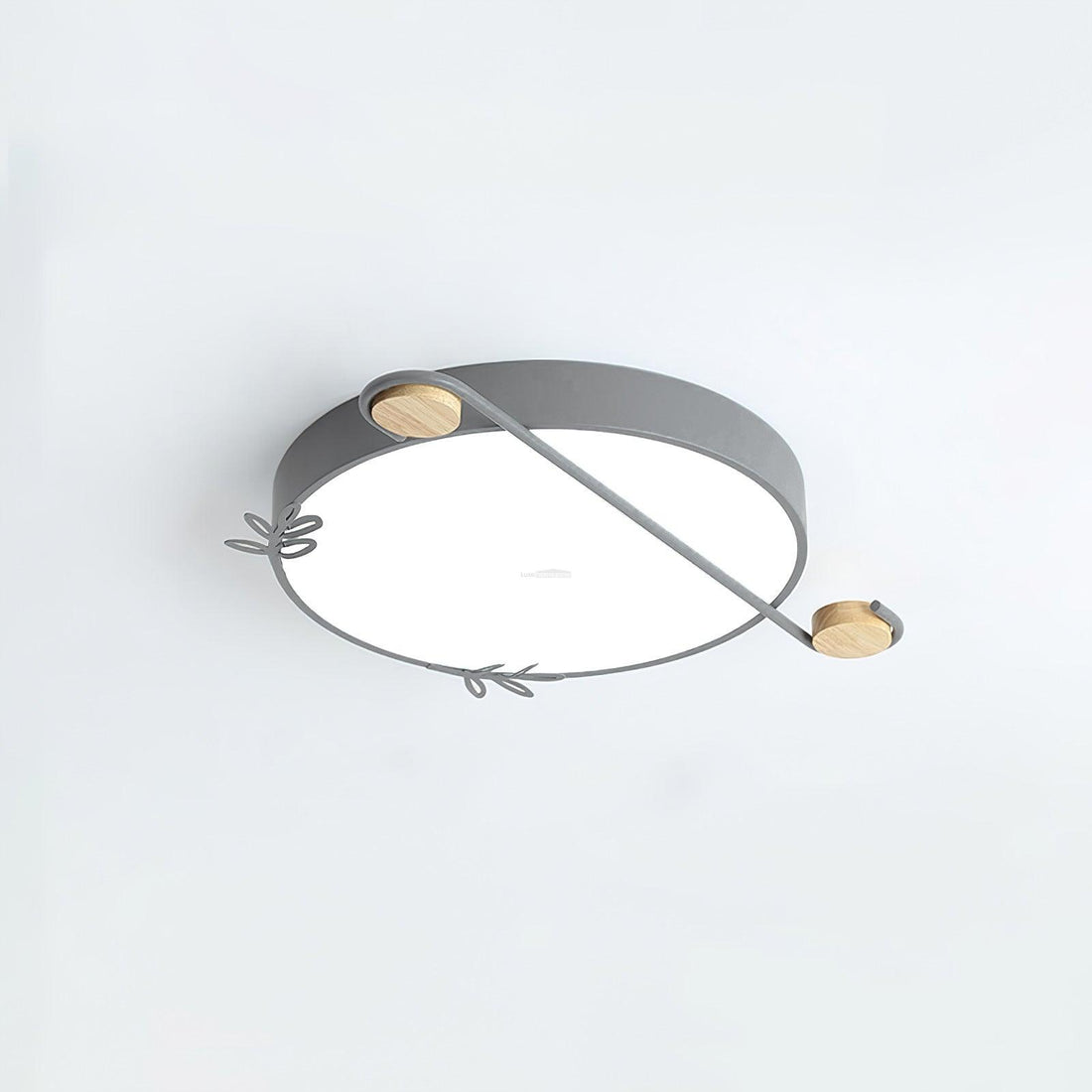 Musical Note Round Ceiling Lamp ∅ 15.7″