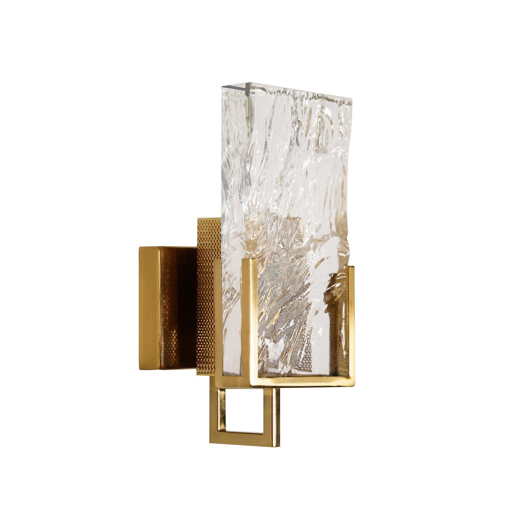 Ice Crystal Wall Sconce