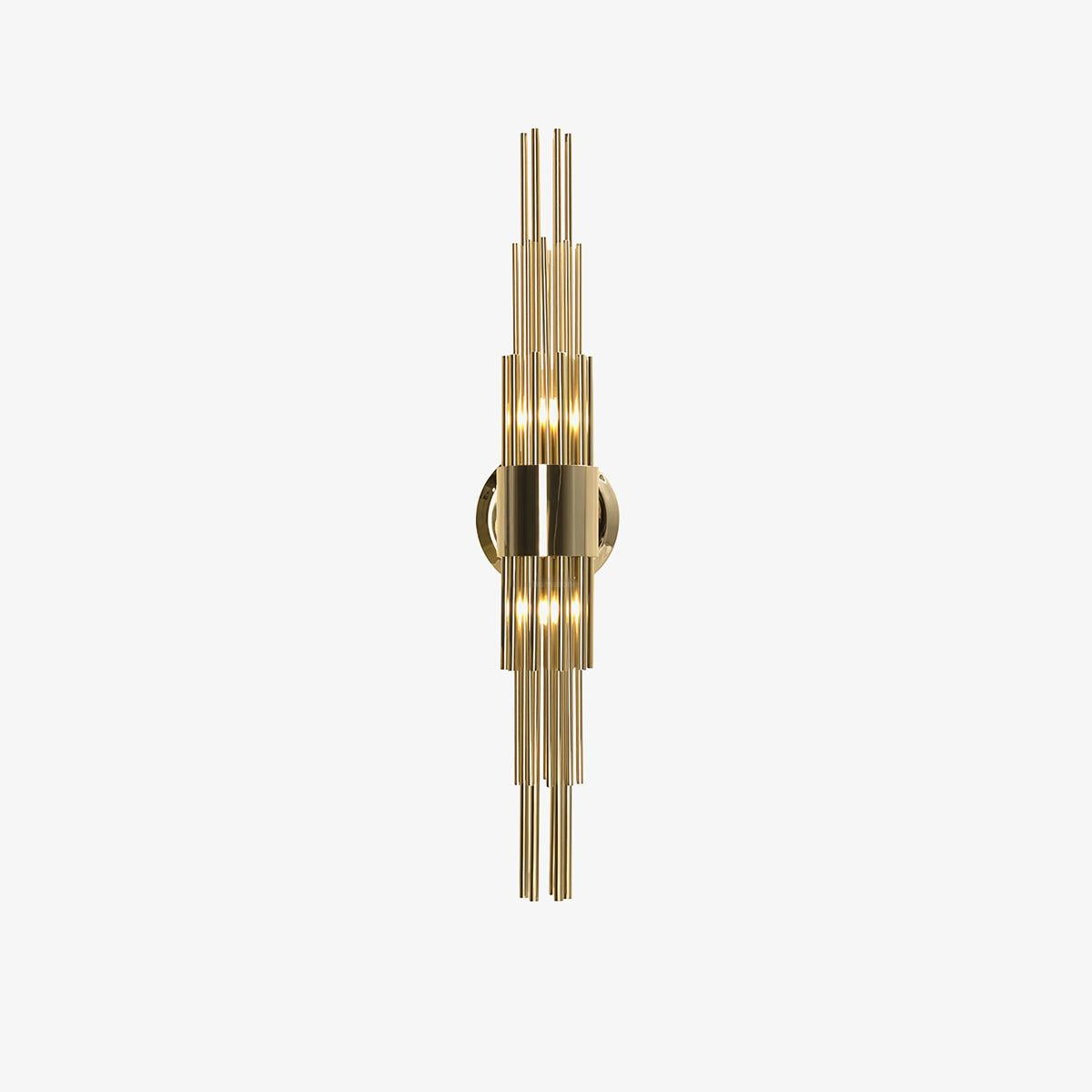 Gold Streamline Wall Sconce