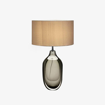 Lampe de table en cristal émaillé ∅ 15″ 