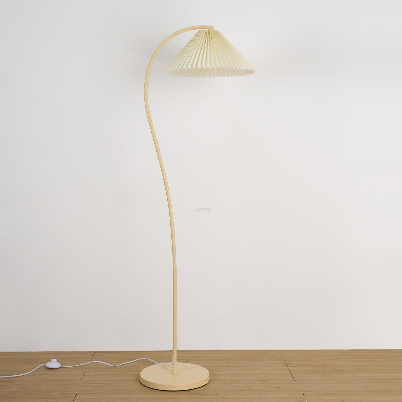 Crescini Pleated Floor Lamp ∅ 11.8″