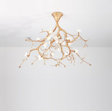 Tree Branches Flower Ceiling Lamp ∅ 47.2″
