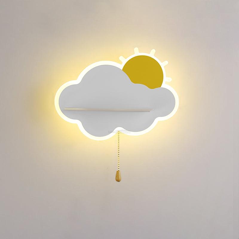 Child Cloud Type Wall Lamp