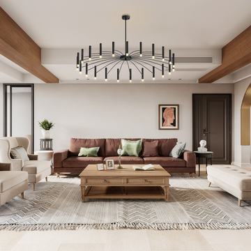 Kendall Contemporary Chandelier For Living Room