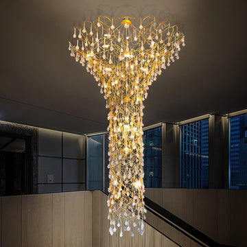 Tree Branch Staircase Chandelier ∅ 59″