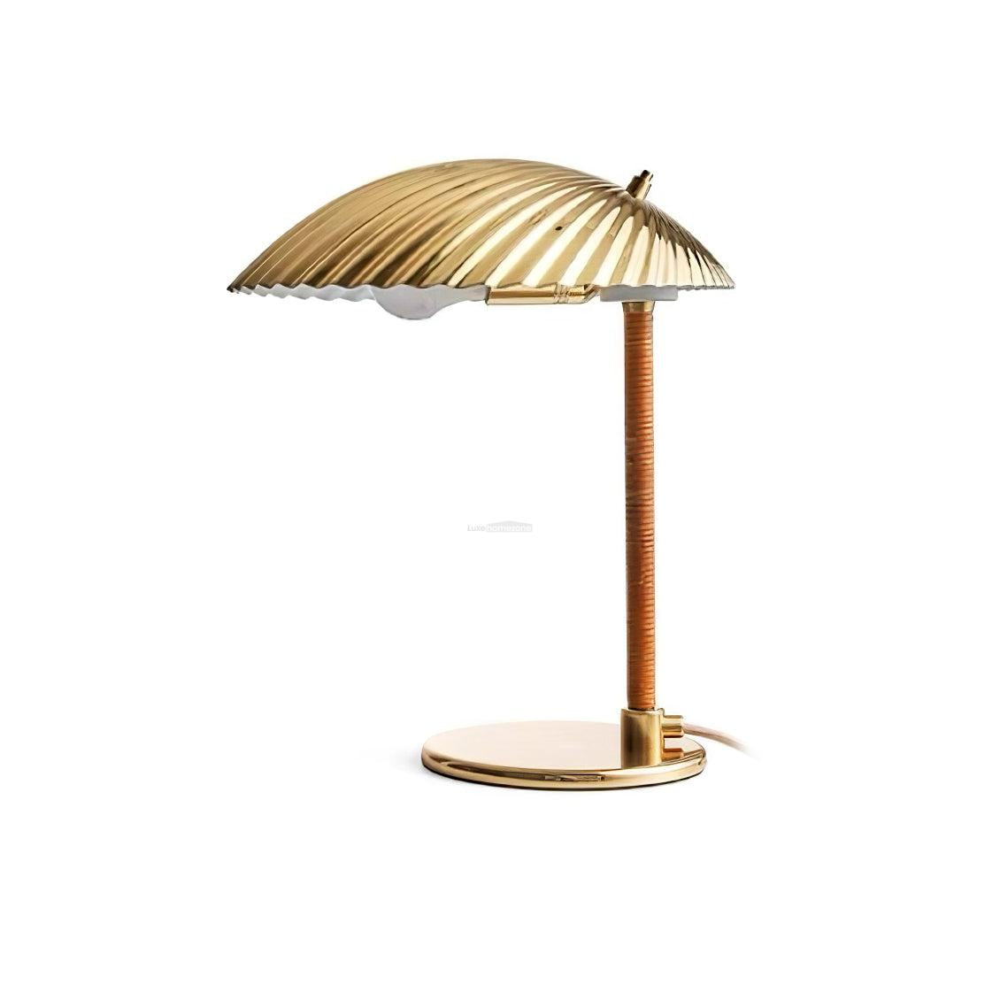 Brass Shell Table Lamp  ∅ 31.5"