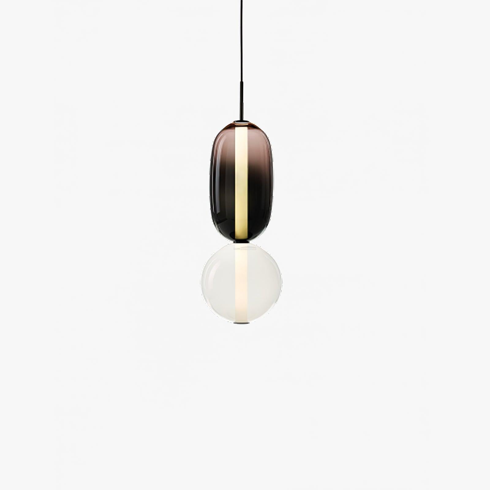 Candied Glass Pendant Light ∅ 6.3″