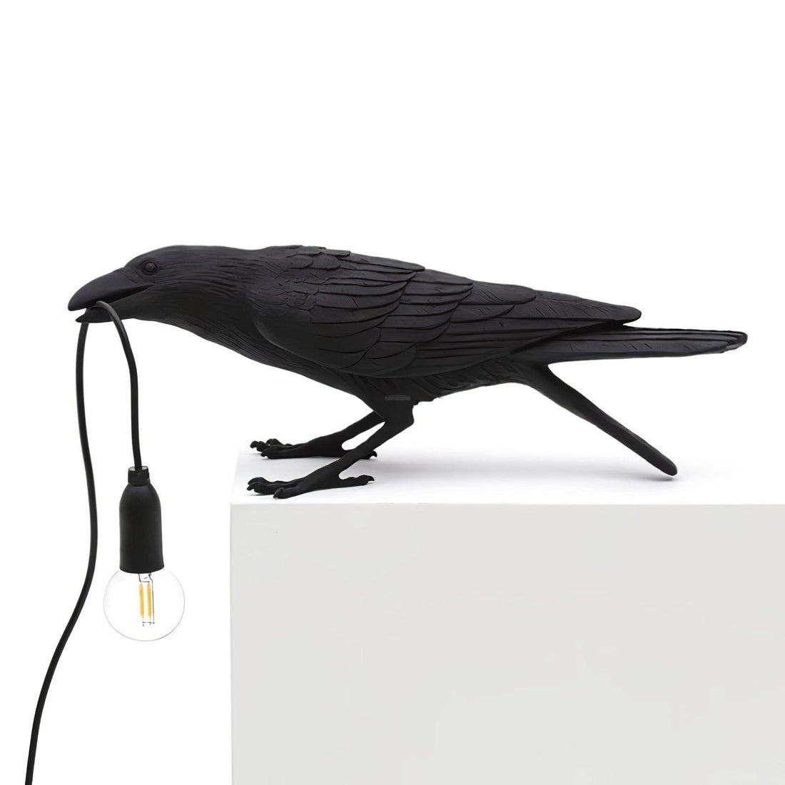 Lampa stołowa z żywicy Raven Type