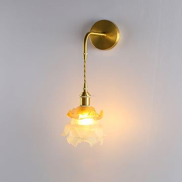 Laura Brass Wall Lamp ∅ 5.9″