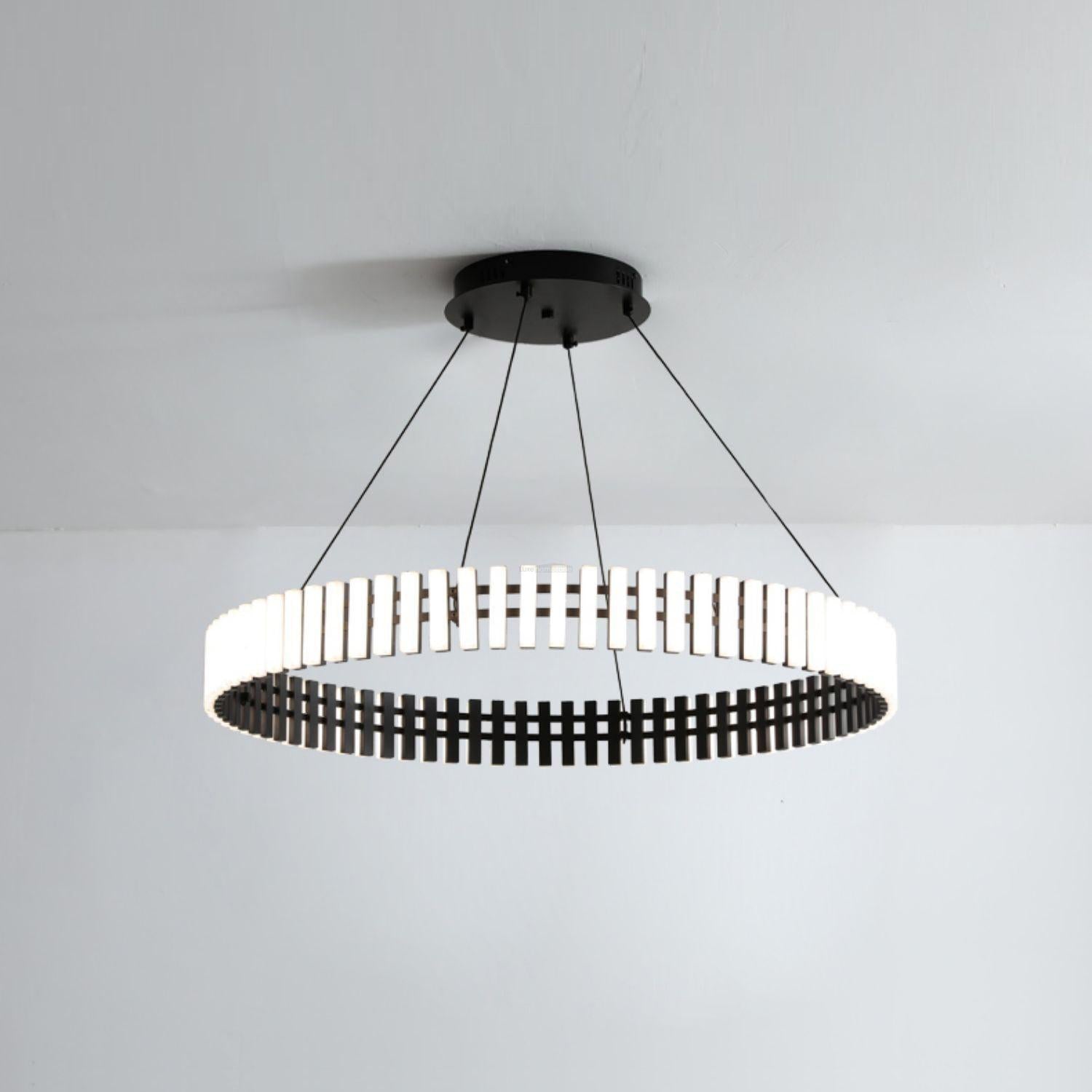 Hanging LED Chandelier ∅ 15.7″