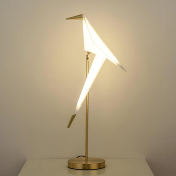 Papier kran Vogel Tisch lampe 8,7''