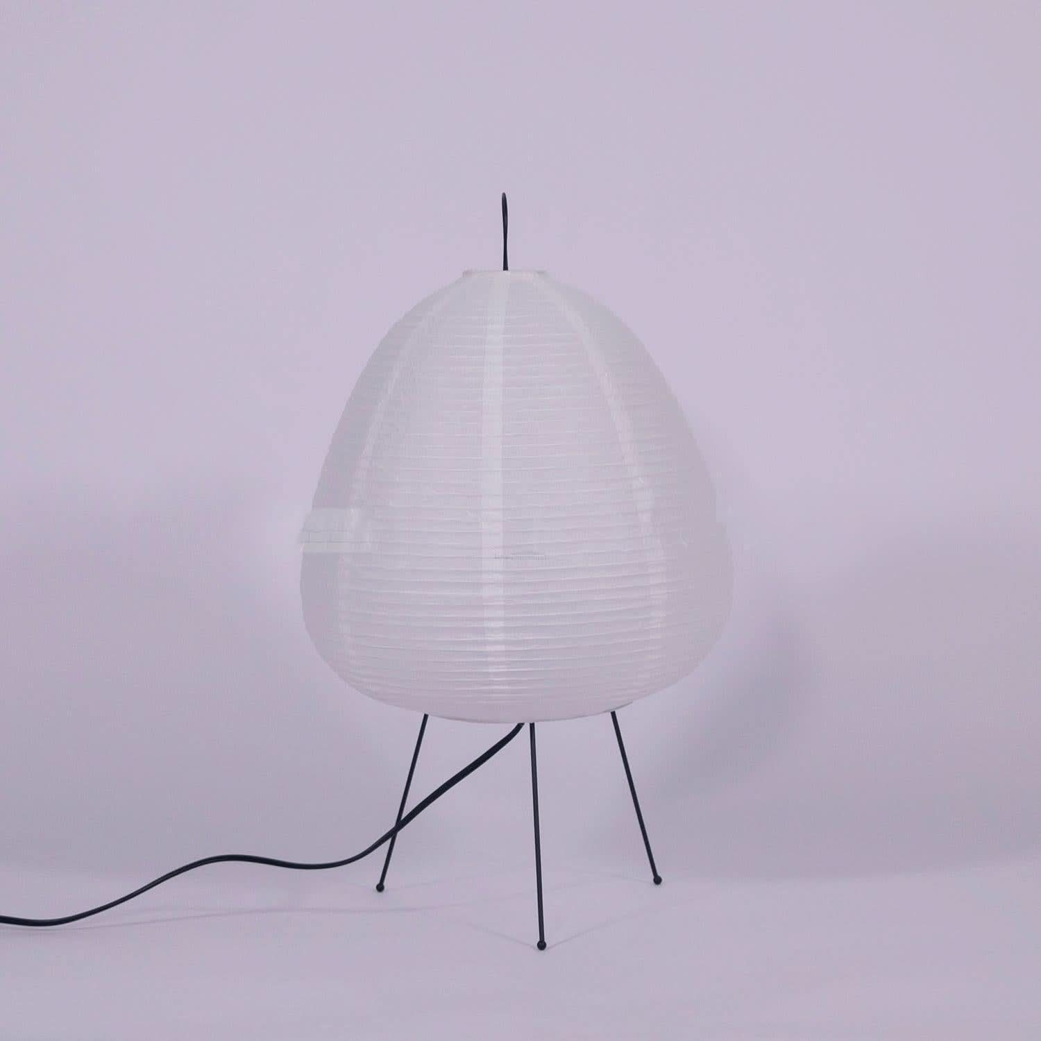 Akari Paper Round Table Lamp - Luxehomezone