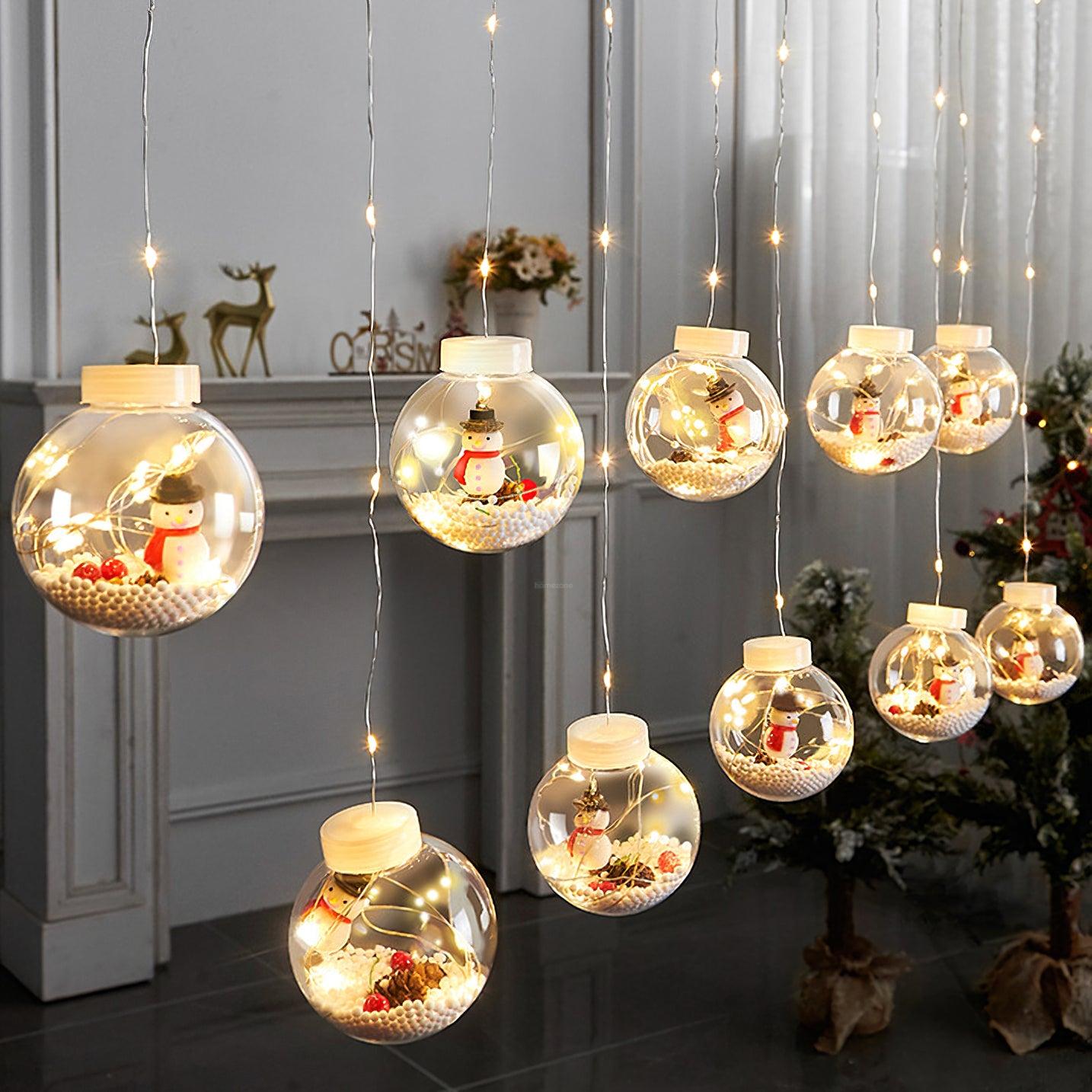 Christmas Ball String Lights ∅ 118.1″
