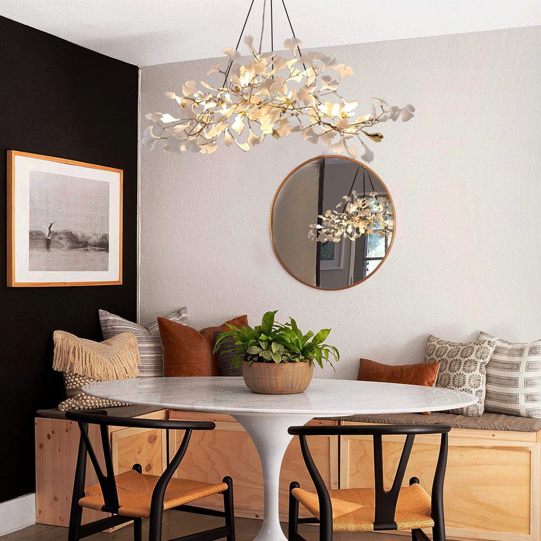 Gingko Chandelier Style N - Luxehomezone