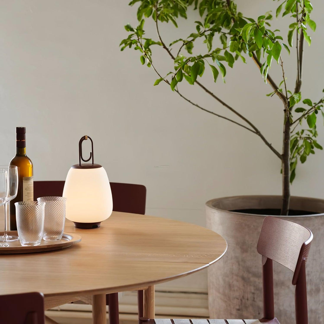 Portable Lantern Built-in Battery Table Lamp  ∅ 6.3″