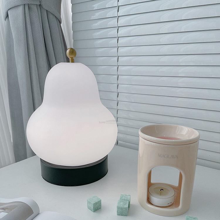 Pear Built-in Battery Table Lamp ∅ 6.6″