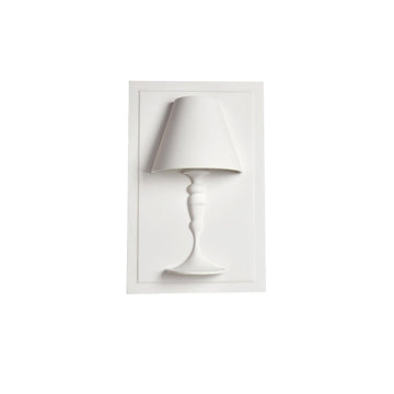 Plaster Picture Wall Sconce