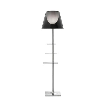 Lampa podłogowa stolikowa boczna Chrome Prism ∅ 15,6″