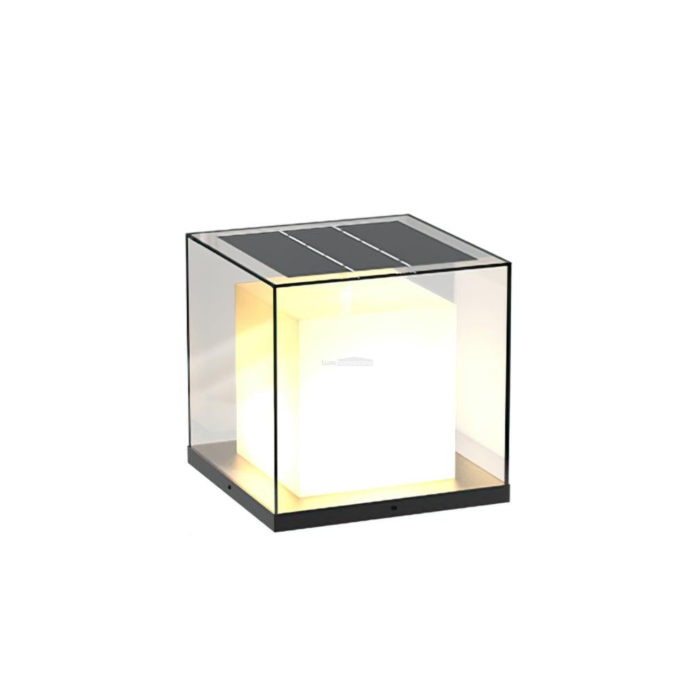 Square Box Outdoor Table Lamp