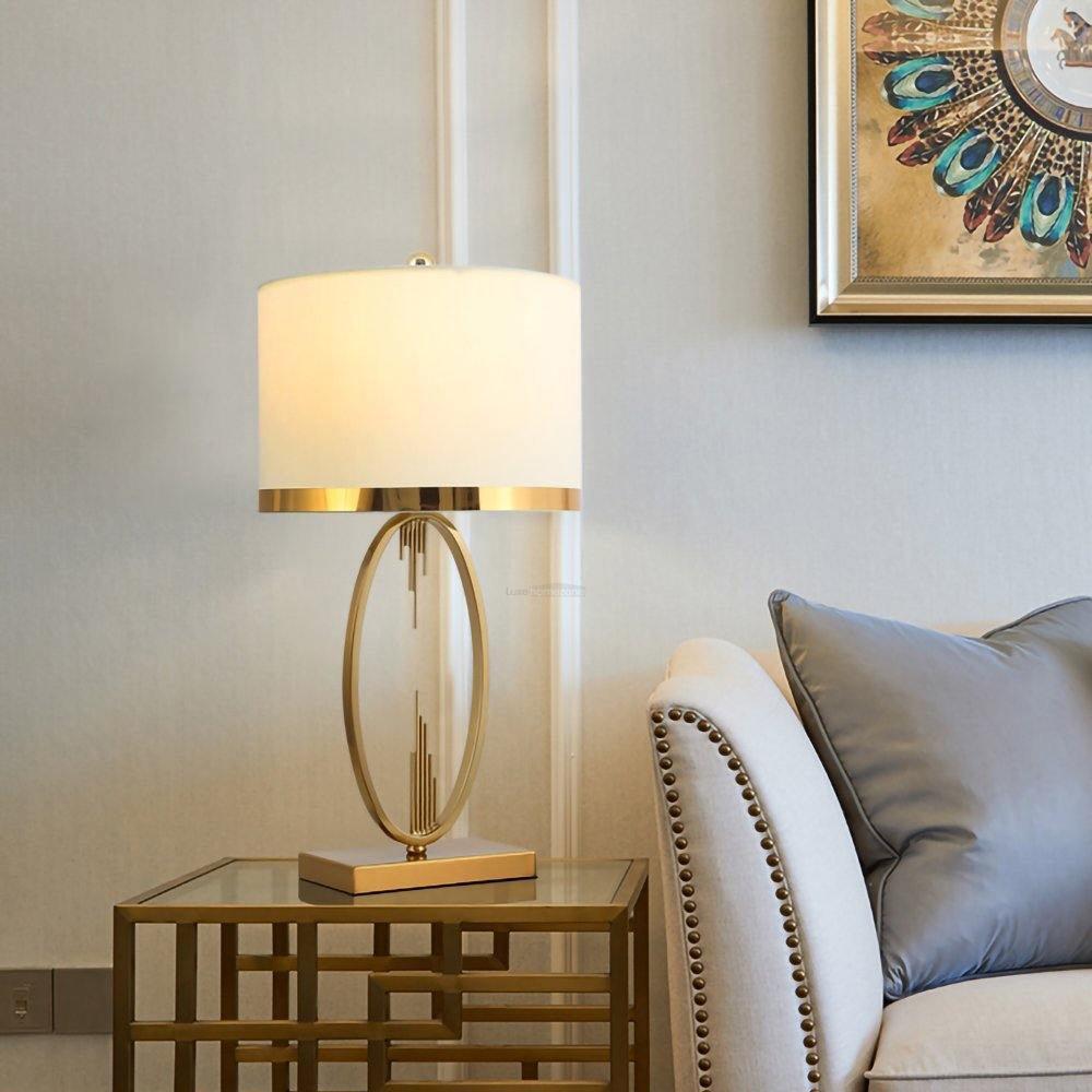 Metal Table Lamp ∅ 11.8″