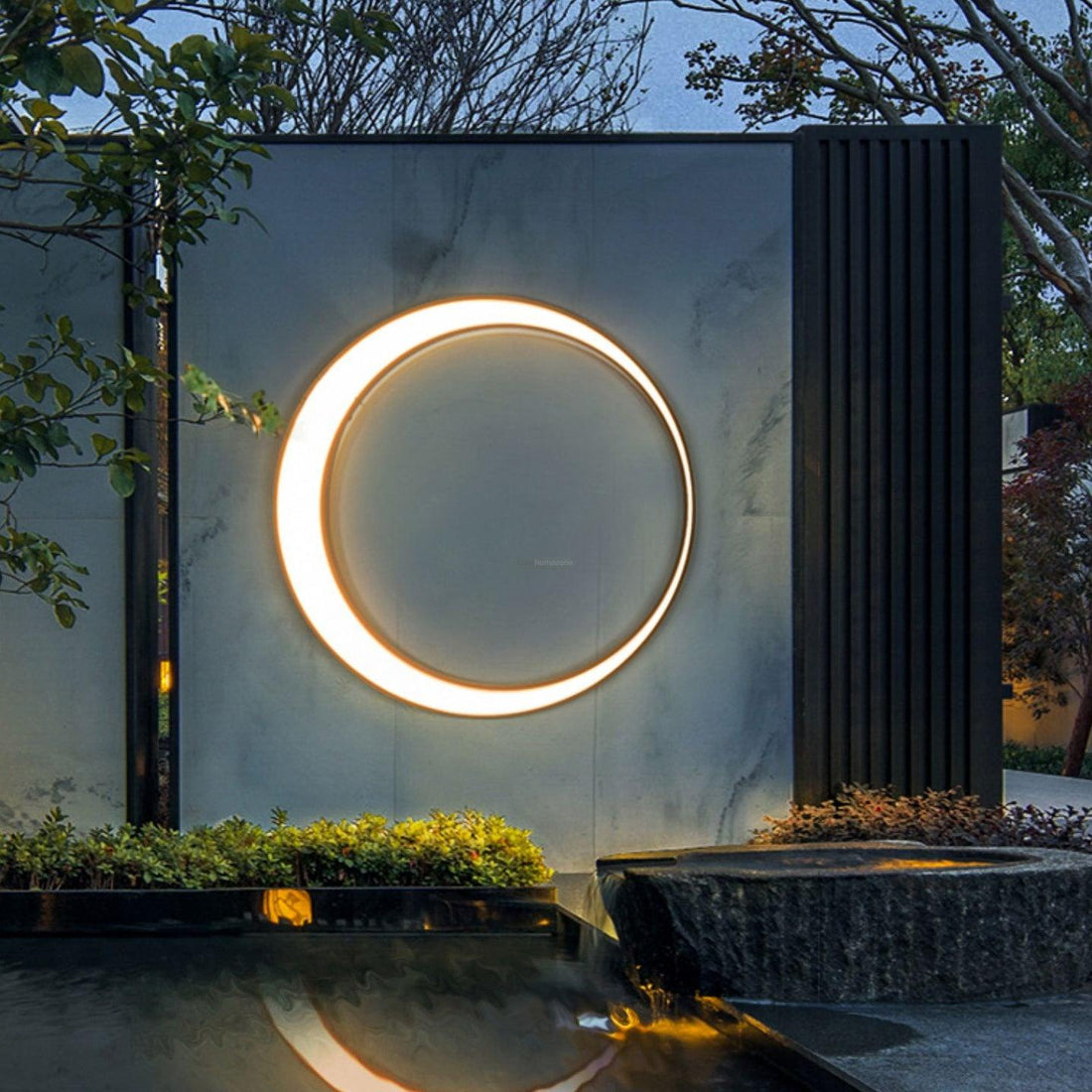 Moon Outdoor Wall Sconce - Luna-1-Luxehomezone