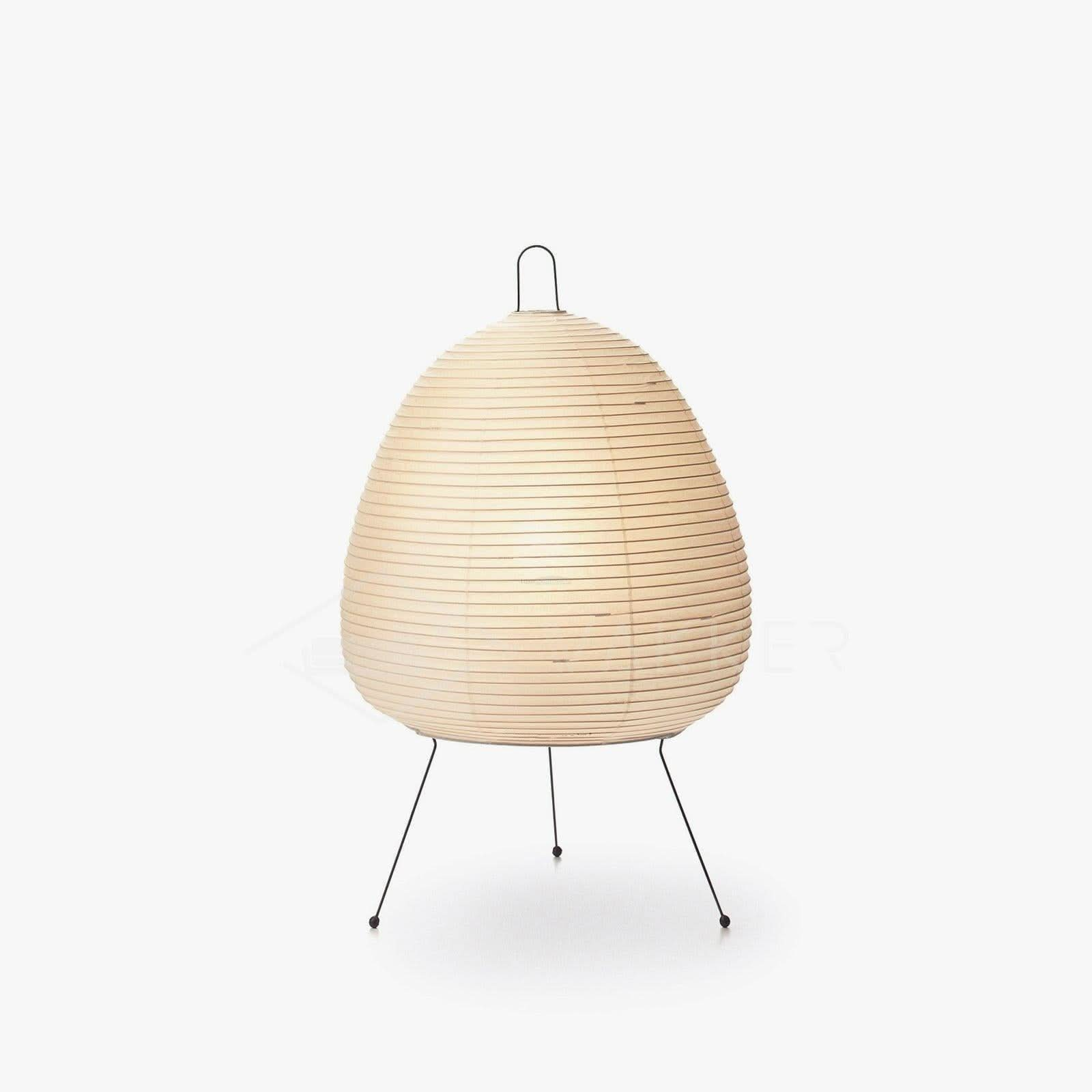 Akari Paper Round Table Lamp - Luxehomezone