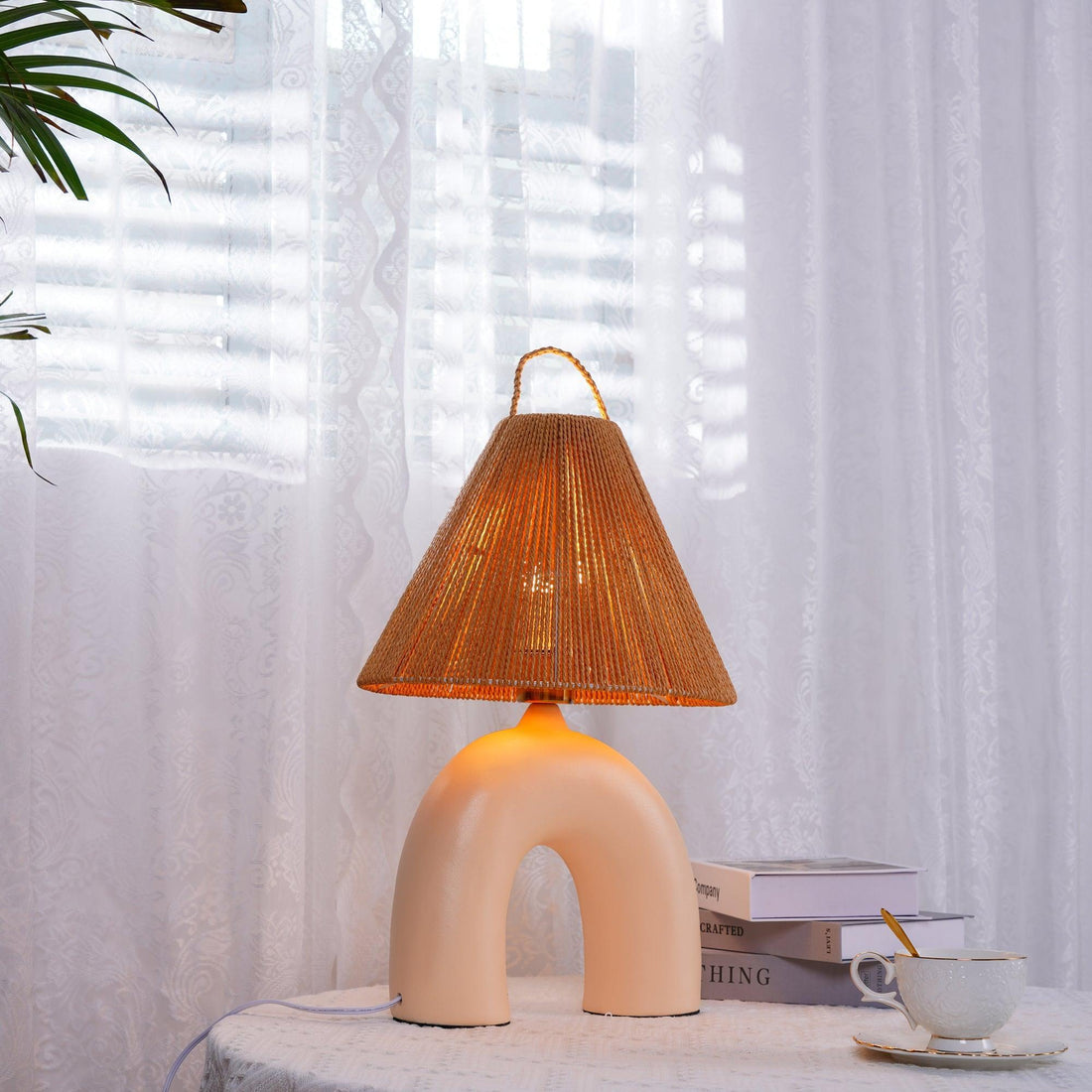 Arched Table Lamp  ∅ 13.4″