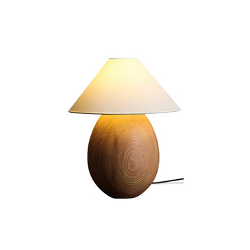 Mountain Wooden Table Lamp