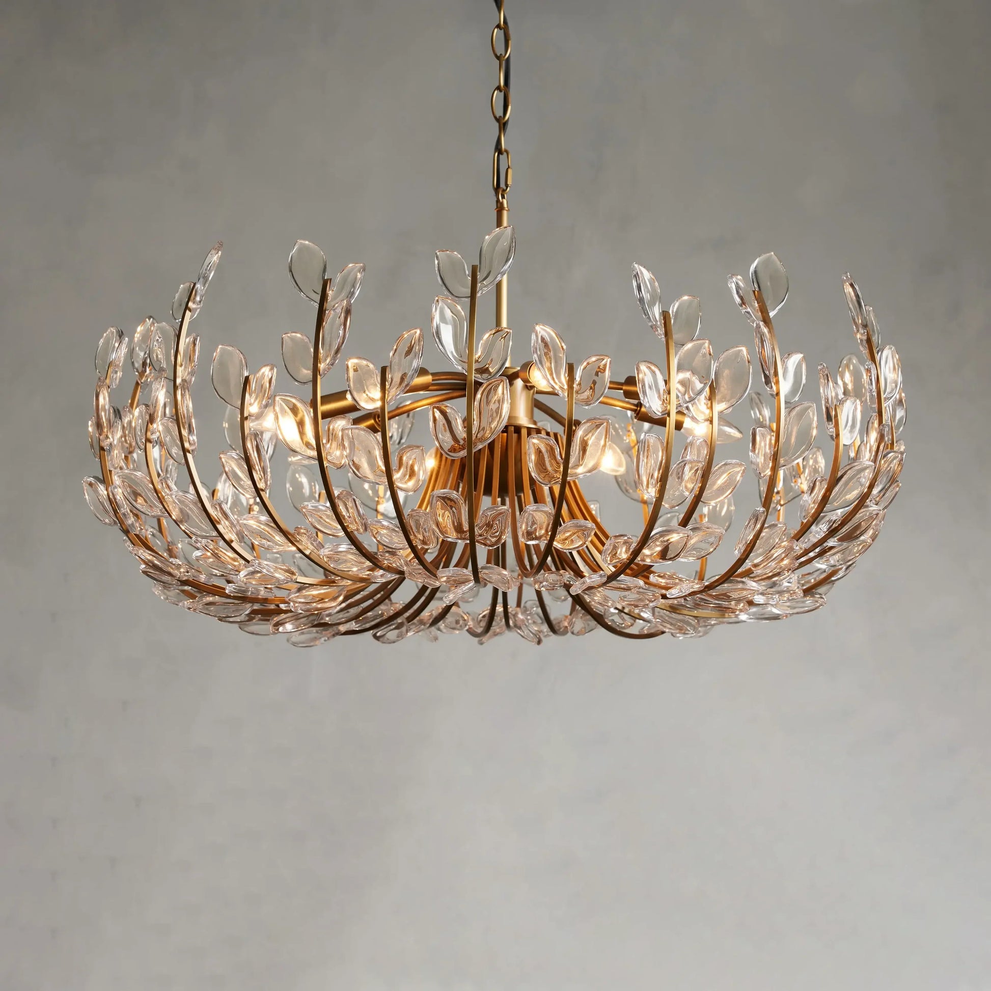 Adela 6 Light Chandelier 26" - 1016, All Products, bathroom, Bedroom, Chandelier, Dining & Kitchen, Entry/Foyer, Fanci, Hallway, Linear/Rectangular Chandelier, Living Room, round chandelier, Wall Sconces-1-Luxehomezone