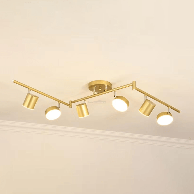 Lampada da soffitto con luce a binario