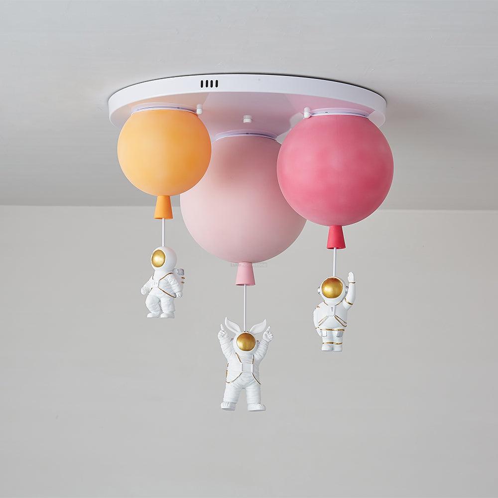 Frosted Balloon Combination Ceiling Lamp with 3/5 heads